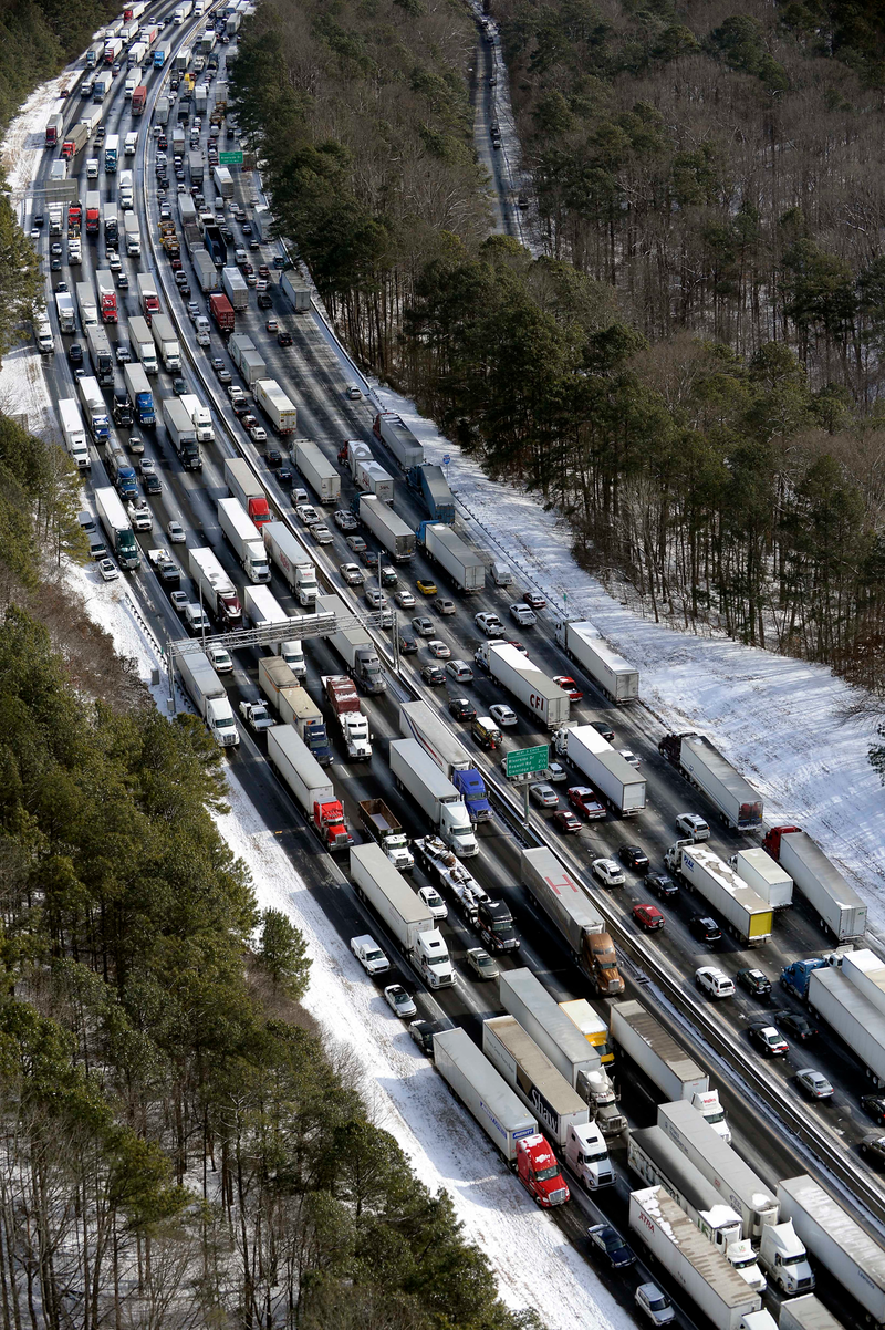 Illustration for article titled What To Do (And What Not To Do) When You're Trapped On The Highway